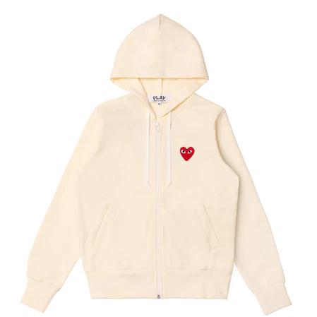 PLAY COMME des GARCONS プレイ コム デ ギャルソン パーカー 赤 PLAY COMME des GARCONS プレイ コム デ ギャルソン パーカー 赤