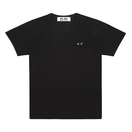 プレイ コム デ ギャルソン Tシャツ PLAY COMME des GARCONS ブラックエンブレム  ホワイト/グレー/ブラック｜cloplagro｜04