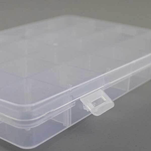 パーツケース 24分割 クリアケース 小物入れ ビーズ アクセサリー