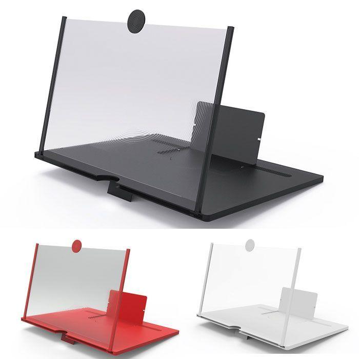 スマホ スクリーン スタンド 拡大 拡大鏡 スクリーン拡大鏡 ルーペ 画面拡大 動画鑑賞 角度調整  送料無料 |  | 06