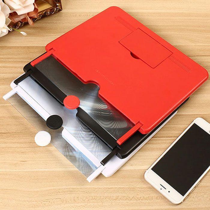 スマホ スクリーン スタンド 拡大 拡大鏡 スクリーン拡大鏡 ルーペ 画面拡大 動画鑑賞 角度調整  送料無料 |  | 02