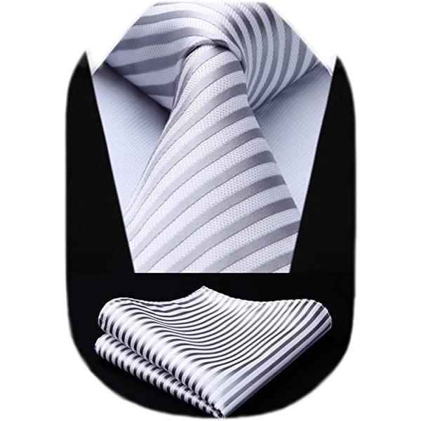 結婚式 シルバー ネクタイ セット メンズ フォーマル シルク ブランド 紳士 礼服用 入学式 卒業式 プレゼント 高級 くらしを楽しむアイテム