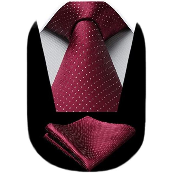 赤 ネクタイ 結婚式 チーフ セット メンズ おしゃれ フォーマル ビジネス ドット 柄 ブランド 入学 正規