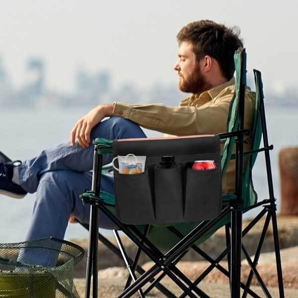 アウトドア キャンプ チェア 収納 小物入れ アウトドアグッズ ポケット