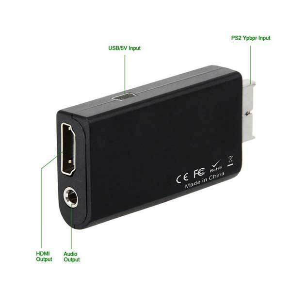 PS2 HDMI 変換アダプター 変換器 プレイステーション2 プレステ2 