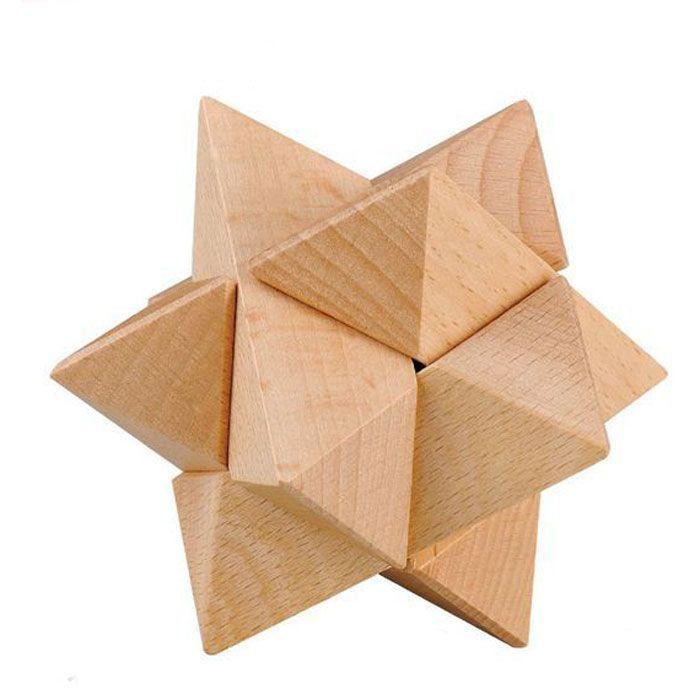 パズル 木製パズル 知恵の輪 脳トレ 立体パズル 知恵おもちゃ 知育