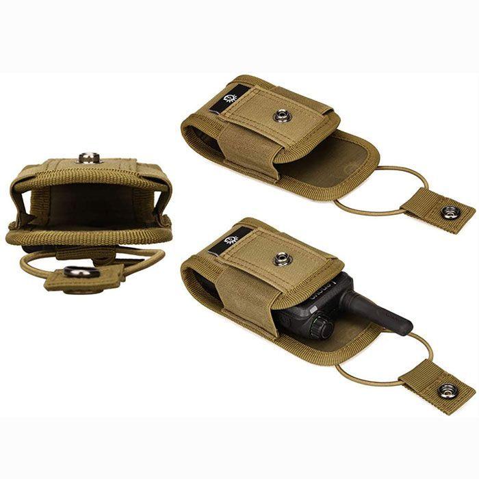 トランシーバーケース ハンディー 無線機用 戦術 アウトドア ケース