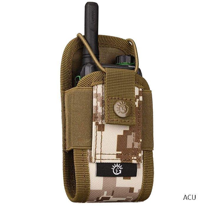 トランシーバーケース ハンディー 無線機用 戦術 アウトドア ケース