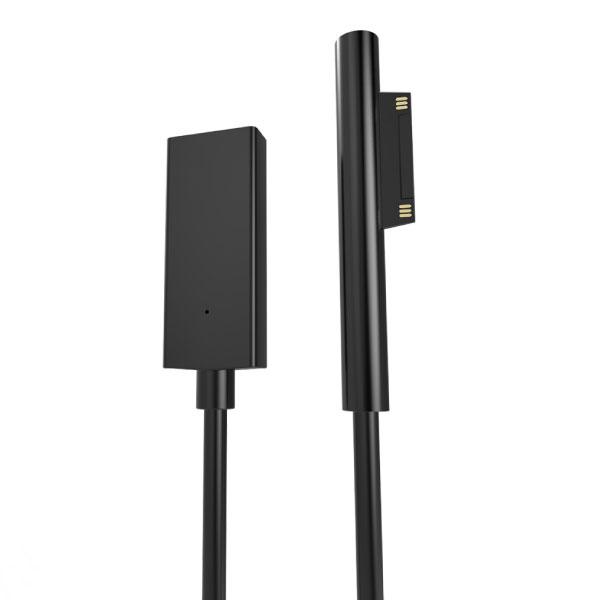 usb-c 充電 ドングル マイクロソフト Surface Pro 7 6 5 4 3 go book 1