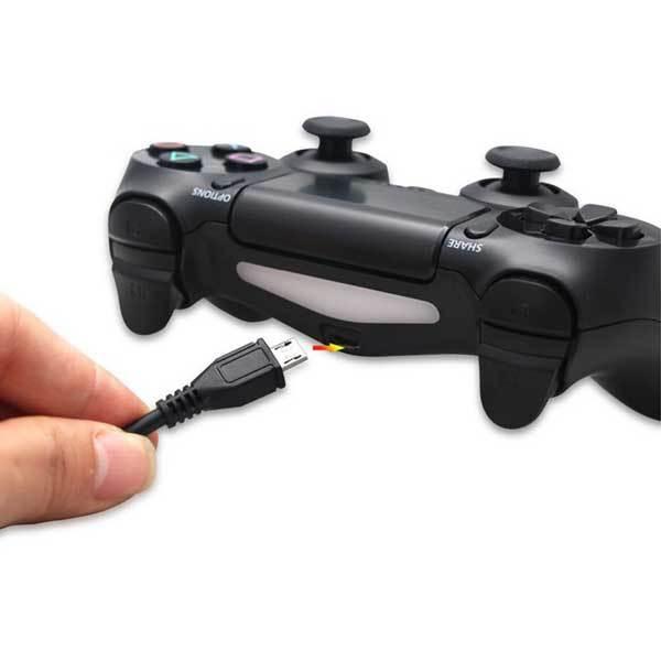 PS4 コントローラー 用 microUSB充電 2本入り データケーブル Xbox One 