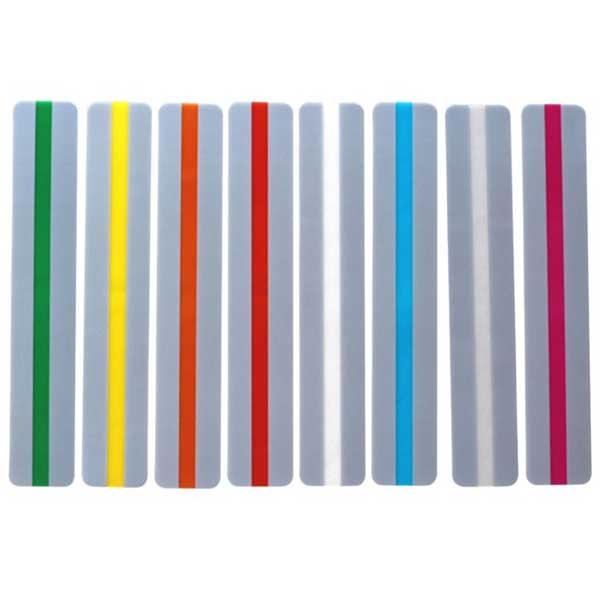 読書ガイド 8枚 セット 魔法の定規 リーディングルーラー しおり ガイドカラー 読書ガイド リーディングトラッカー 読書 読字補 ... |  | 05