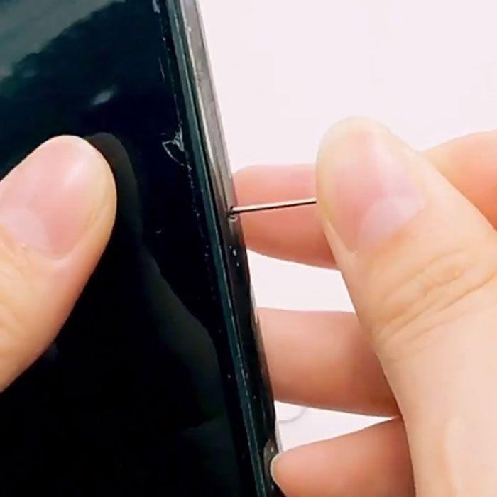 ポイント消化 送料無 500 【10本セット】simピン SIM ピン 先端丸型