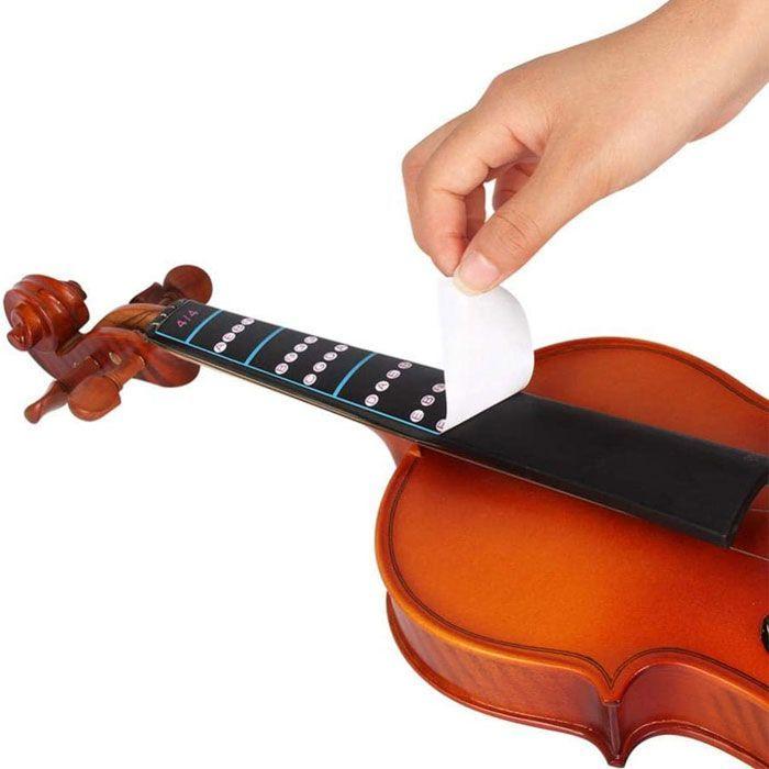 指板ステッカー 4/4 3枚セット 音階ポジションシール 指板シール