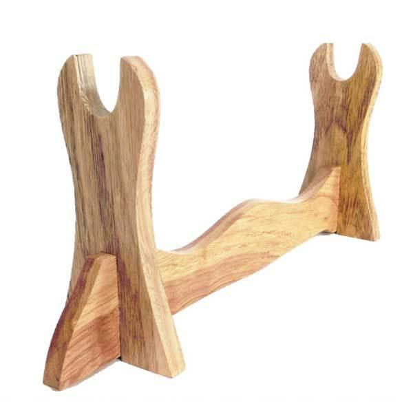 刀掛け 一本用 刀掛台 原木 無垢材 刀置き 剣置き 木製 木 刀