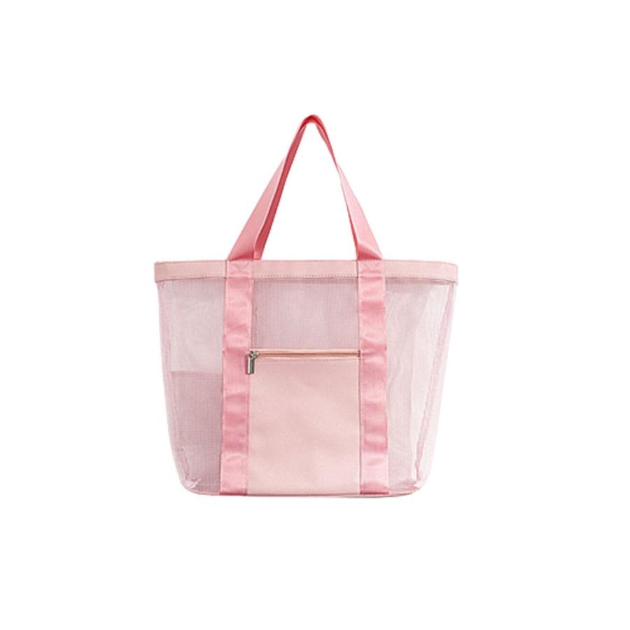 メッシュ バッグ トートバッグ スパバッグ 温泉バック お風呂 プールバッグ 女の子 男の子 キッズ 大人 子供 収納 お砂場 サウナ... |  | 08