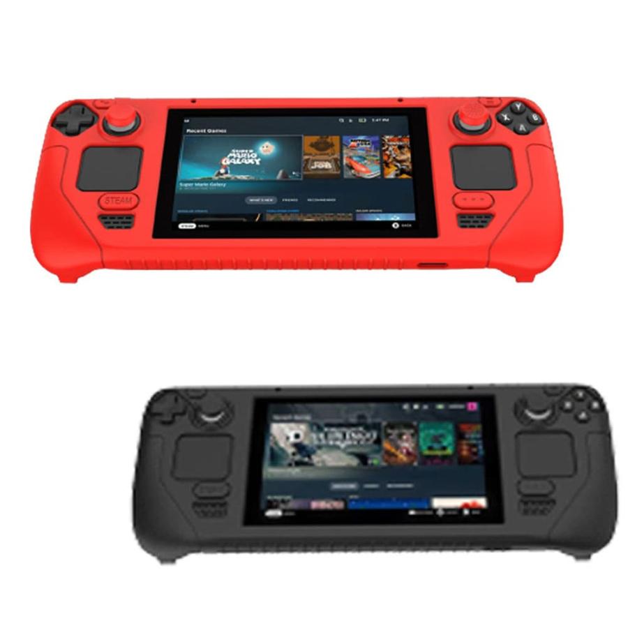 Steam Deck スチームデック　カバー付き Steam Deck スチームデック カバー スティックカバー セット 保護 傷