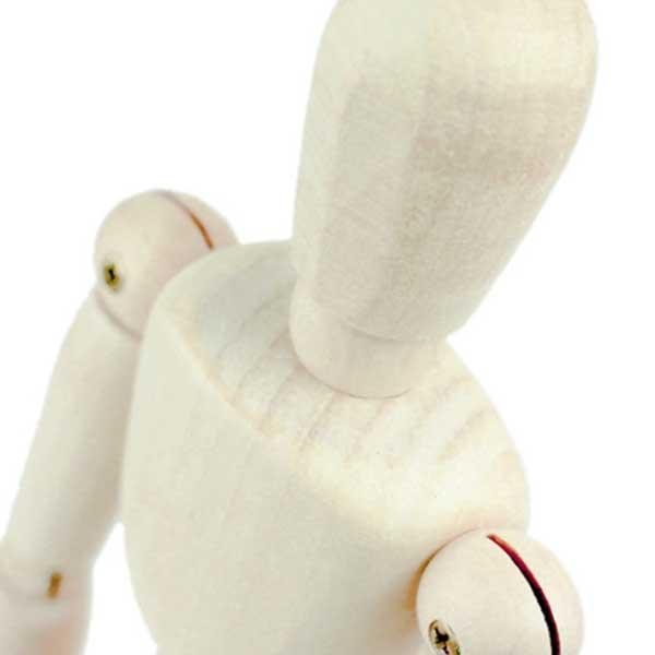 デッサン人形 3点セット (人形1体+両手) ドール 右手 左手 手 モデル