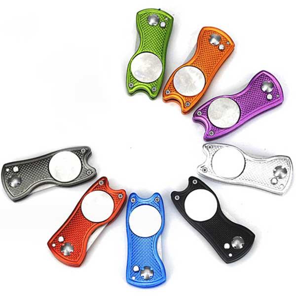 爆買 リペアツール グリーンフォーク 折りたたみ ゴルフフォーク