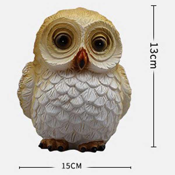 ソーラーライト 屋外 フクロウ ガーデンライト おしゃれ 鳥 庭