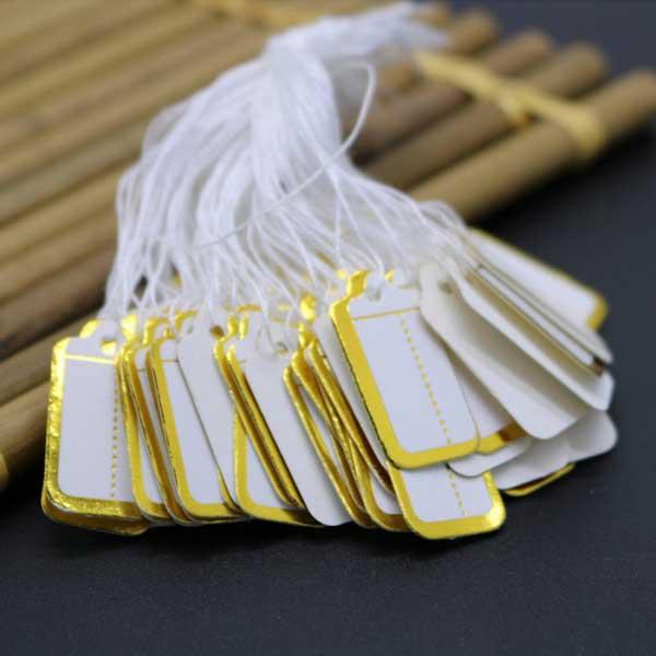 値札 タグ さげ札 糸付き 100枚セット 値札タグ プライスタグ