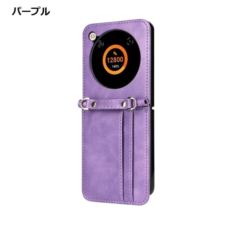 ZTE Libero Flip ケース ショルダー スマホ リベロ フリップ