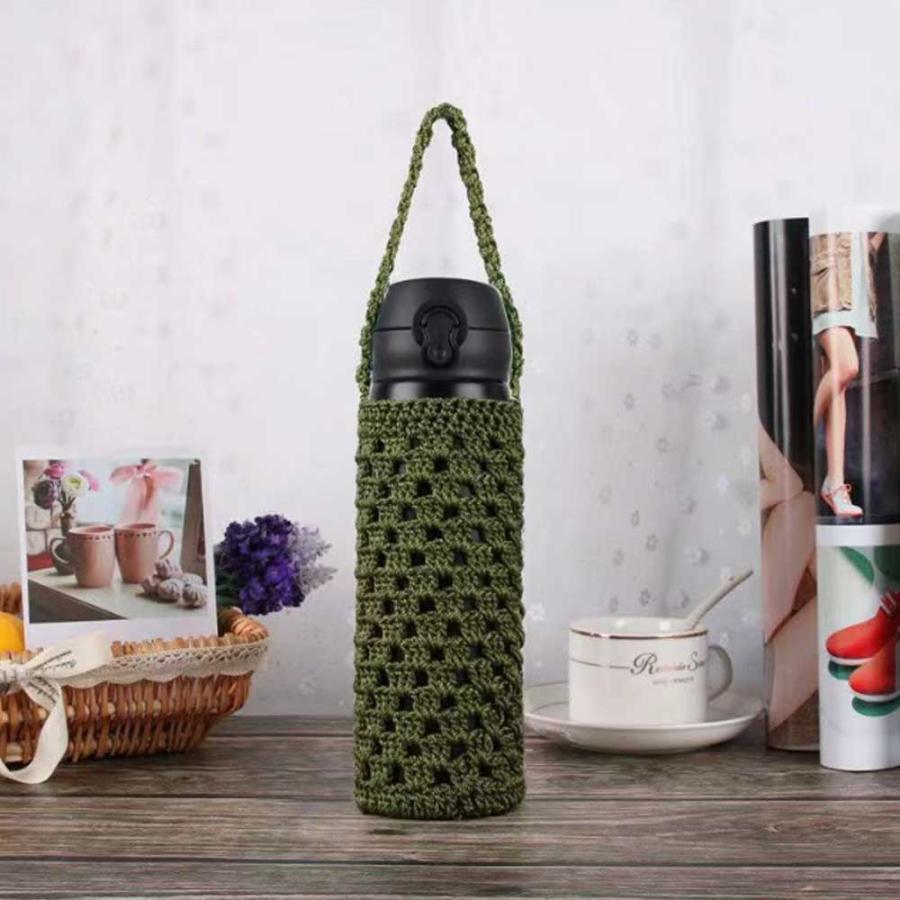 プロフ読んでください。食パンさま専用⭐︎水筒カバー（直径7.5cm） プロフ読んでください。食パンさま専用⭐︎水筒カバー（直径7.5cm