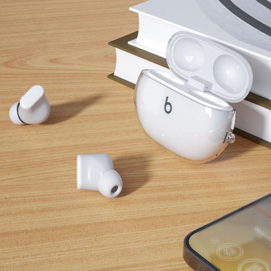 Beats Studio Buds 透明 ケース カバー クリア 保護 おしゃれ 傷 防止