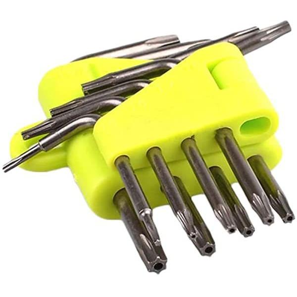 特別価格 トルクスドライバー T6 T8 T10 精密 ヘックスローブ レンチセット 特殊六角星型ドライバー L型 いじり止めネジ対応 8本組 Mac Mi Fleckscore Com