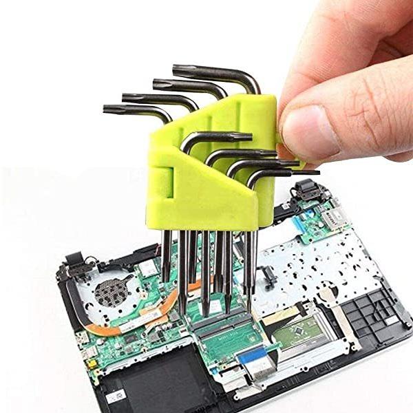 特別価格 トルクスドライバー T6 T8 T10 精密 ヘックスローブ レンチセット 特殊六角星型ドライバー L型 いじり止めネジ対応 8本組 Mac Mi Fleckscore Com