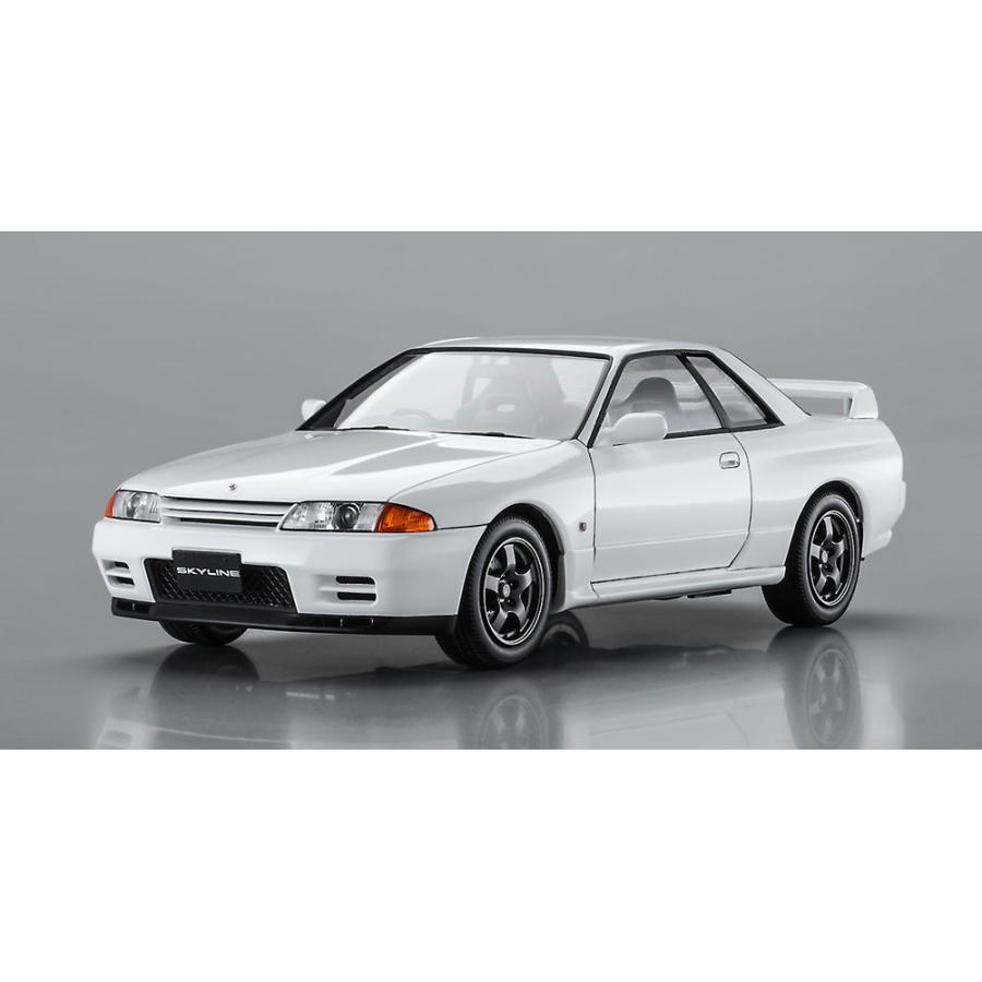 日本限定24 ニッサン スカイラインGT-R (BNR32) 後期 中 20544 プラモデル ハセガワ 自動車 アオシマ 24 頭文字D No.19 東京から来た二人 S15 シルビア プラモデル (ZS109626)