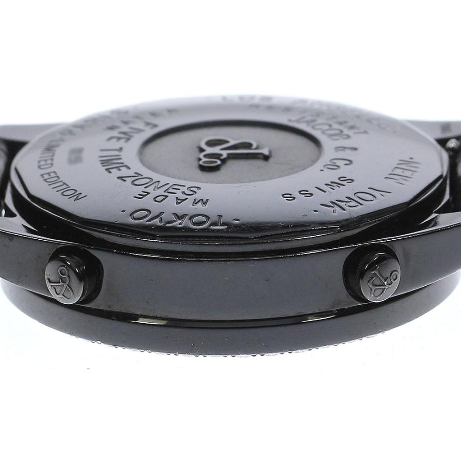 猫ちゃん　JACOBCOメンズ5タイムゾーンスカル純正ダイヤモンド腕時計 猫ちゃん JACOBCOメンズ5タイムゾーンスカル純正ダイヤモンド