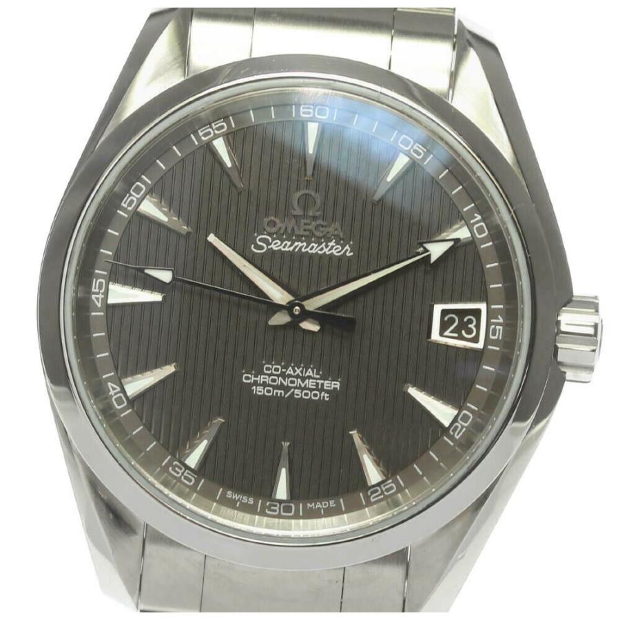 OMEGA ☆良品【OMEGA】オメガ シーマスター アクアテラ クロノメーター コーアクシャル 231.10.39.21.06.001 自動 ...