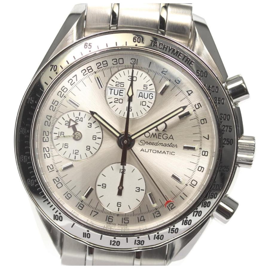 OMEGA（オメガ） ☆良品【OMEGA】オメガ スピードマスター トリプルカレンダー 3523.30 自動巻き メンズ【2054 ...