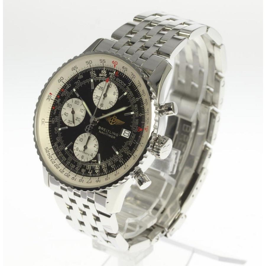 ブライトリング（BREITLING） ☆良品☆保証書付【BREITLING】ブライトリング オールドナビタイマー A13322 自動巻き ...