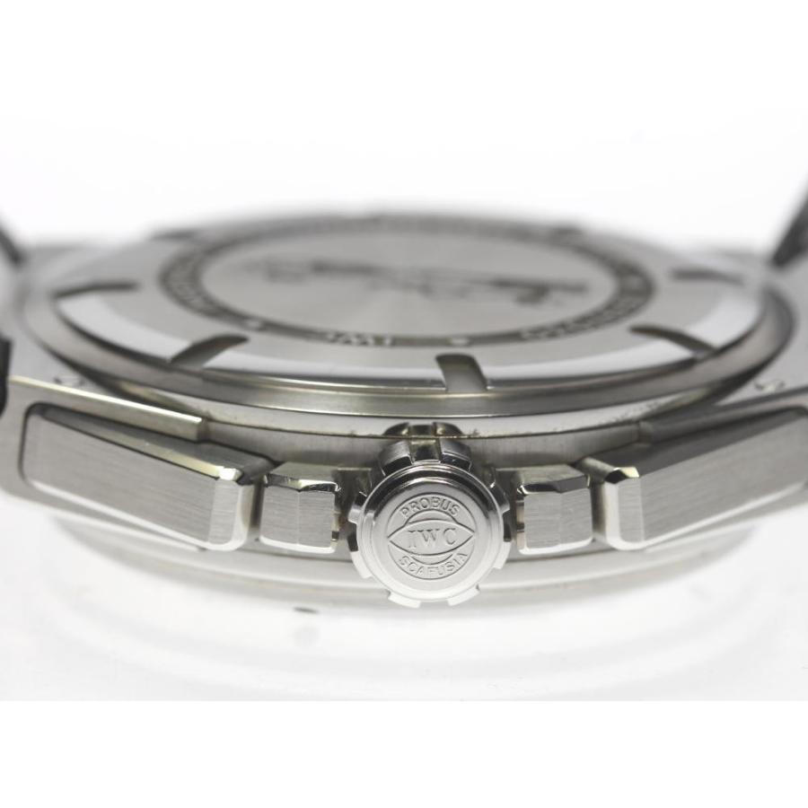 IWC SCHAFFHAUSEN（IWCシャフハウゼン） 【IWC】インヂュニア クロノグラフ IW378509 自動巻き メンズ【ev05a ...