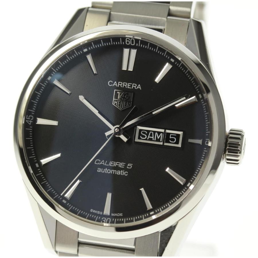 良品★箱【TAG HEUER】タグホイヤー カレラ デイデイト キャリバー5 WAR201A.BA723 自動巻き メンズ【ev05a ...