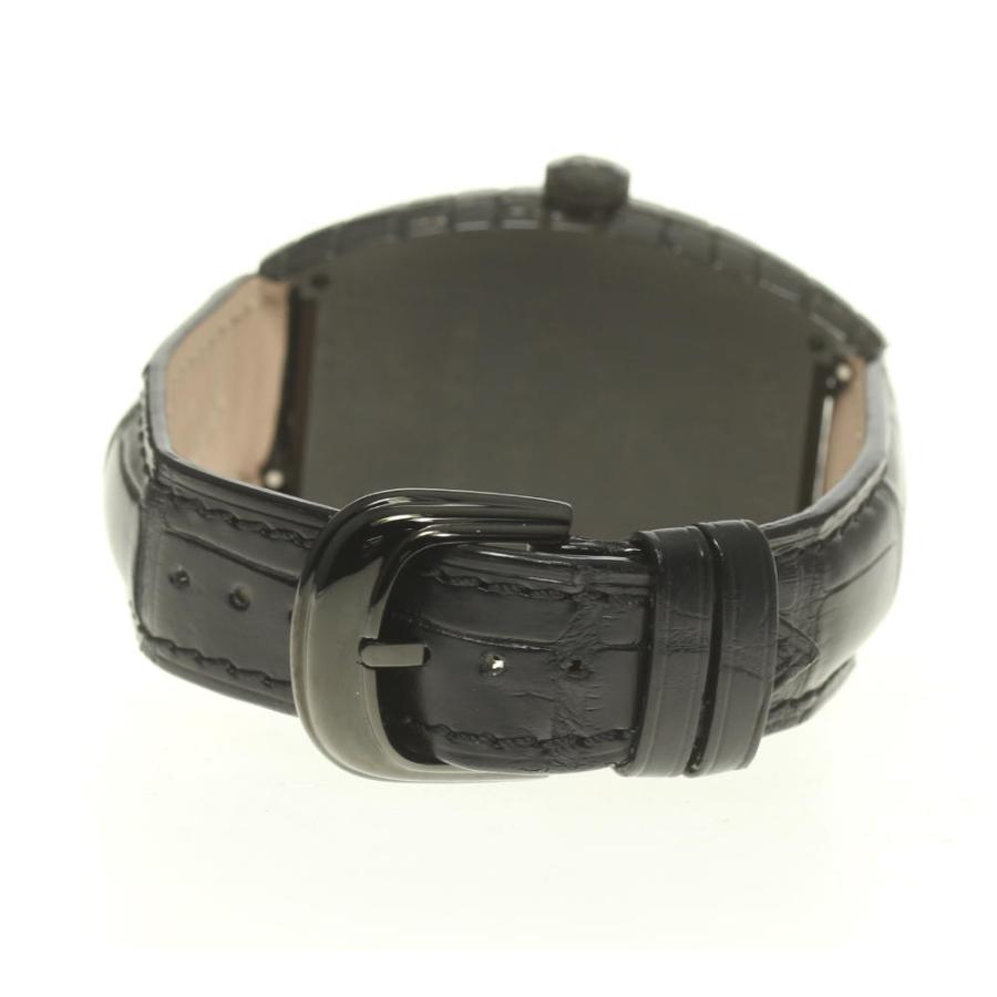 フランクミュラー　トノーカーベックス　ブラッククロコ FRANCK MULLER ☆美品 箱保付き【FRANCK MULLER】フランク