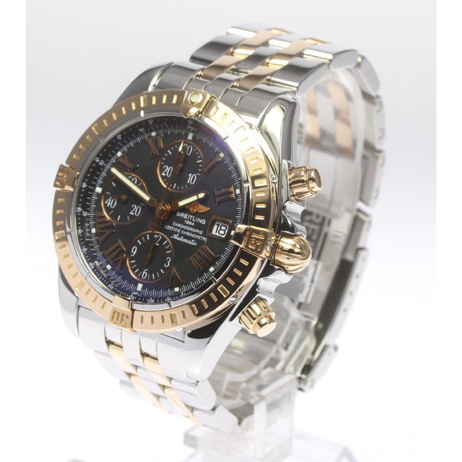 ブライトリング ☆美品【BREITLING】ブライトリング クロノマット エボリューション C13356 自動巻き メンズ【ev05a ...
