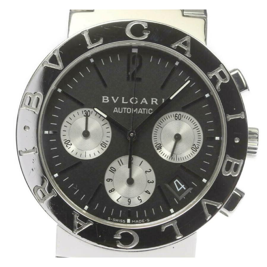 BVLGARI（ブルガリ） ☆良品【BVLGARI】ブルガリブルガリ クロノグラフ BB38SSCH 自動巻き メンズ【ev05a ...