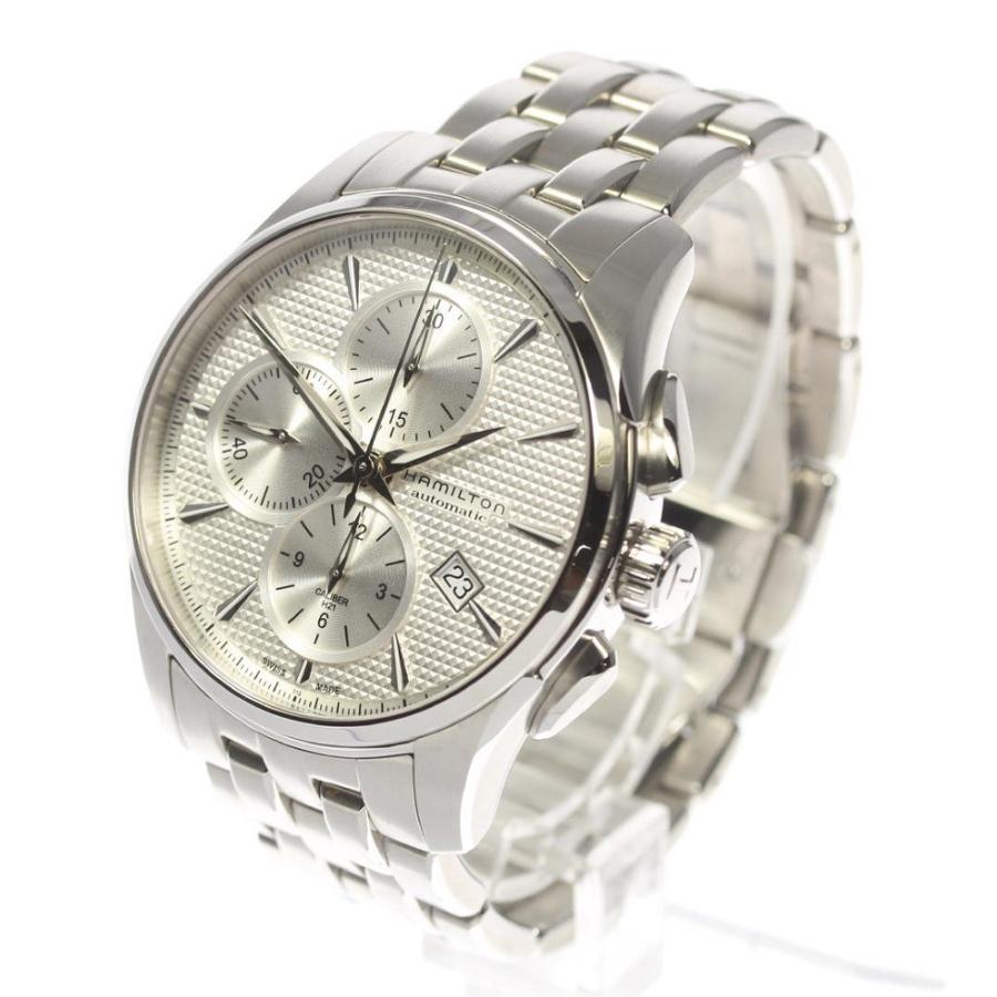 HAMILTON 良品★箱【HAMILTON】ハミルトン ジャズマスター クロノグラフ H325960 自動巻き メンズ【ev05a ...