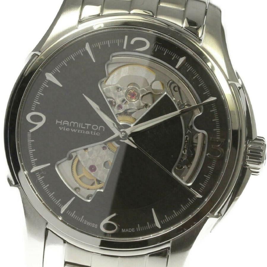 HAMILTON 良品★【HAMILTON】ハミルトン ジャズマスター オープンハート H325651 自動巻き メンズ【ev05a ...