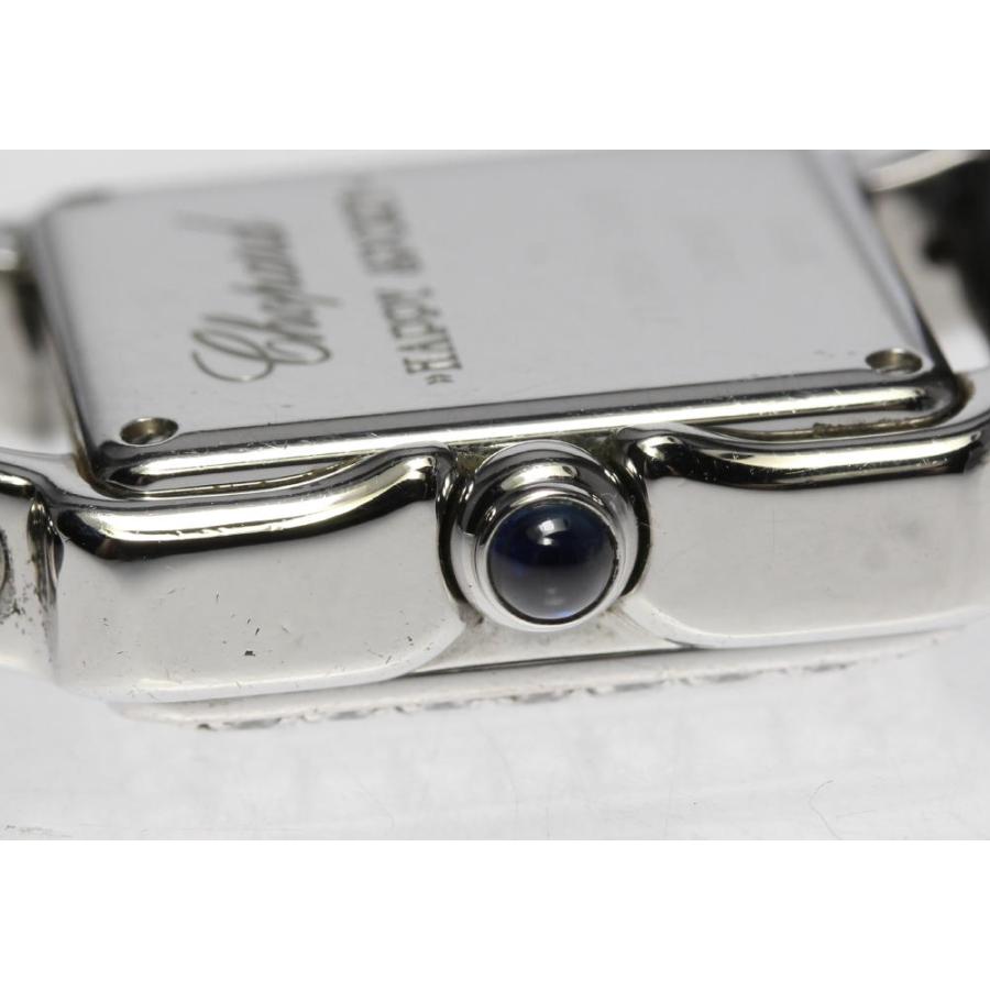 ショパール Chopard 27/8894-23/11 ハッピースポーツ スクエアミニ ダイヤベゼル 5Pダイヤ シェル文字盤 クォーツ レディース _911753 Chopard（ショパール） Chopard 27/8894-23/11 ハッピースポーツ