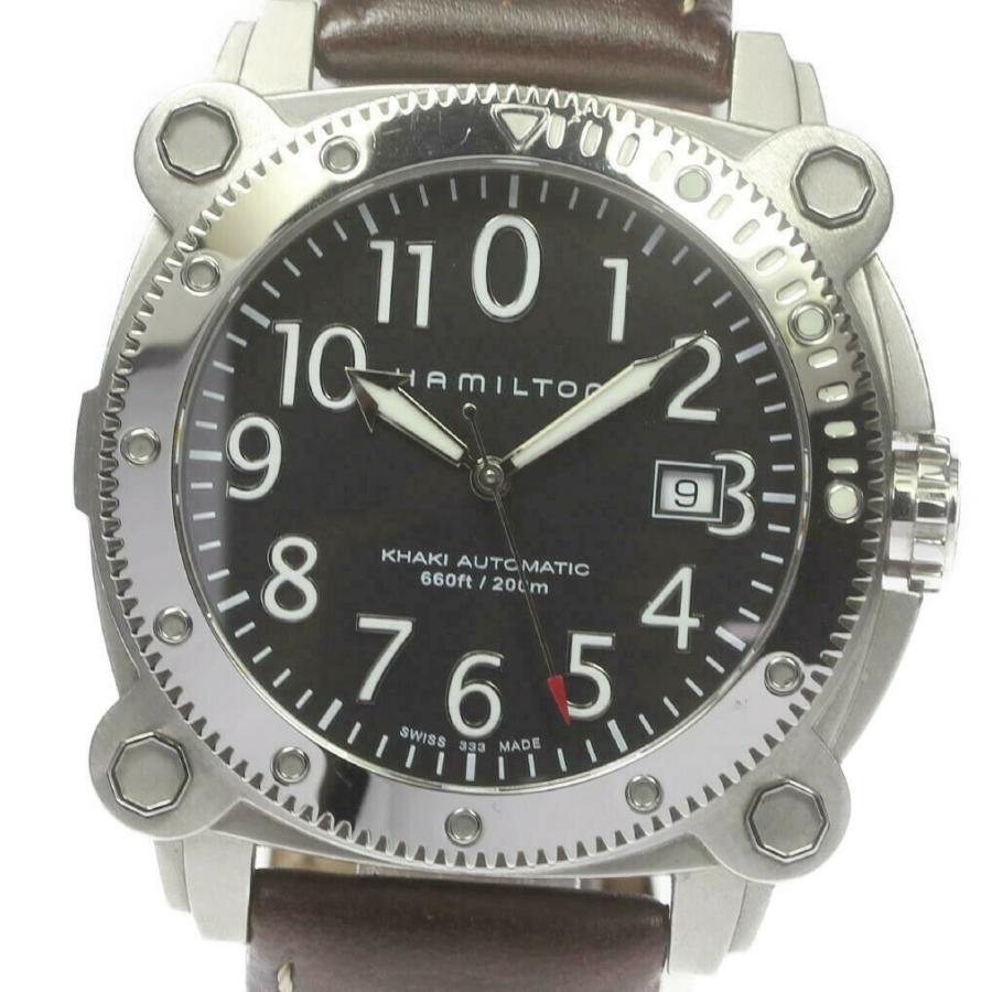 HAMILTON（ハミルトン） ☆良品【HAMILTON】ハミルトン カーキ H785550