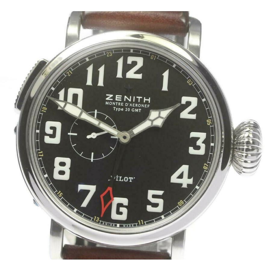 Zenith ゼニス パイロット アエロネフ タイプ Gmt 03 2430 693 21 C723 自動巻き メンズ 箱 保 Ev10 Creativeweb Pt