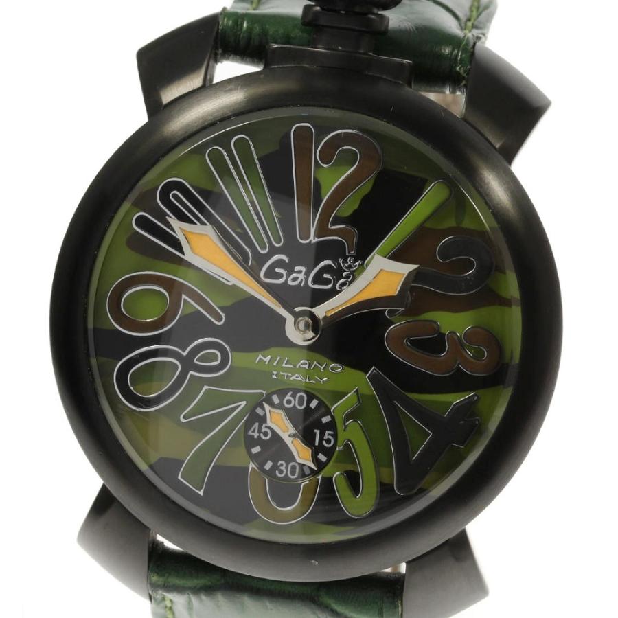 保証書付き Gaga Milano ガガミラノ マヌアーレ48mm 5012 5 世界500本限定 手巻き 革ベルト メンズ Ev 510407 Closer Yahoo ショップ 通販 Yahoo ショッピング