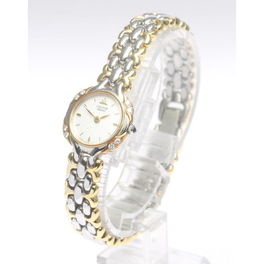 セイコー/SEIKO 18KT クレドール 8Pダイヤ2J80-0020 SEIKO（セイコー） 【SEIKO】セイコー クレドール 8Pダイヤ 2J80-0020