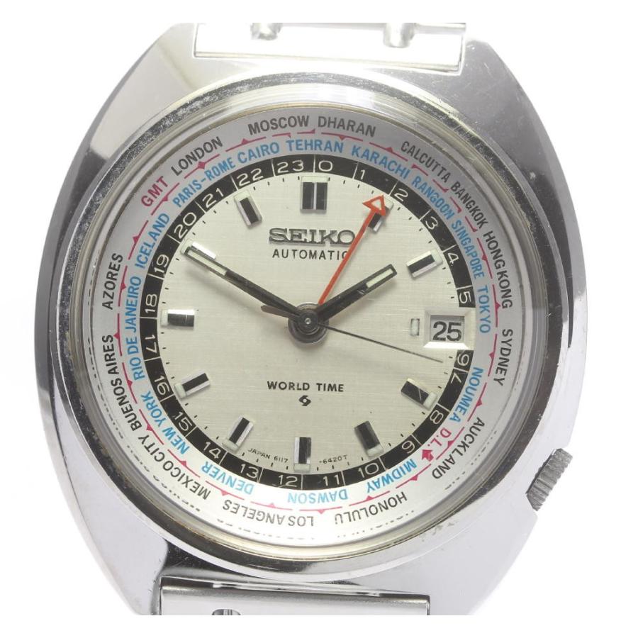 SEIKO WORLD TIME 6117-6400 自動巻き メンズ SEIKO WORLD TIME 6117-6400 自動巻き メンズ 楽天市場】【SEIKO