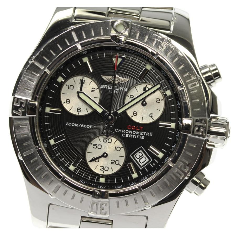良品 Breitling ブライトリング コルト クロノグラフ 3380 クォーツ メンズ Closer Yahoo ショップ 通販 Yahoo ショッピング