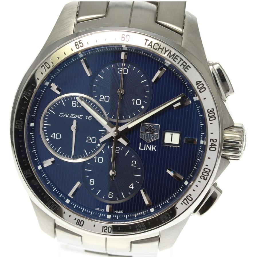 ☆良品【TAG HEUER】タグホイヤー リンク クロノグラフ デイト CAT2015 