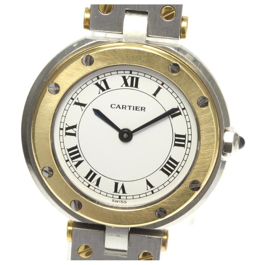 Cartier（カルティエ） ☆良品【CARTIER】カルティエ サントスラウンド 